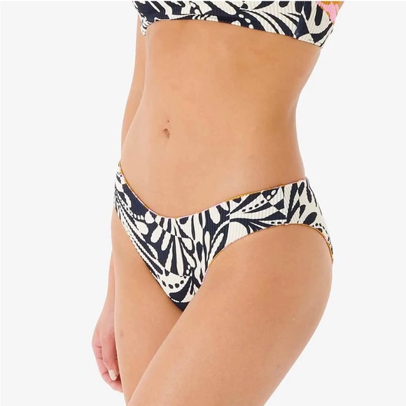 Rip Curl Afterglow Swirl Good Coverage Bikini Bottom - Picture 2 of 8